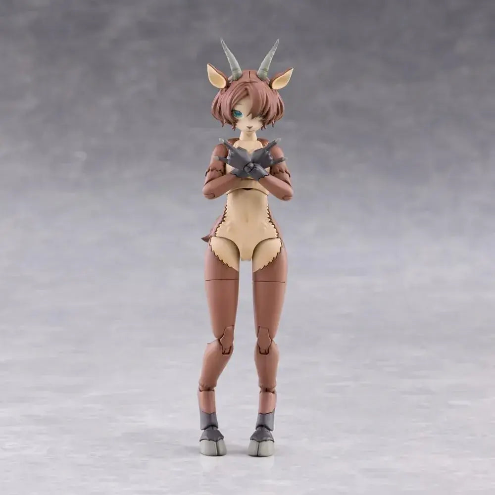 Aoshima KemoPura Ibex Non-Scale Plastic Figure Kit, Sunlight