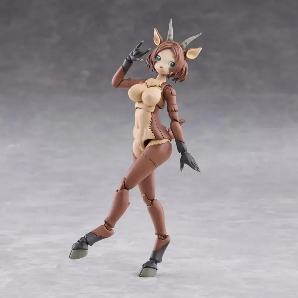 Aoshima KemoPura Ibex Non-Scale Plastic Figure Kit, Sunlight