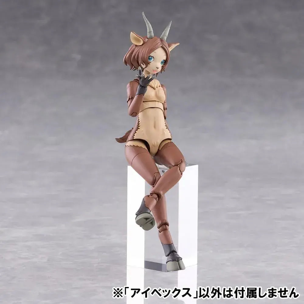 Aoshima KemoPura Ibex Non-Scale Plastic Figure Kit, Sunlight
