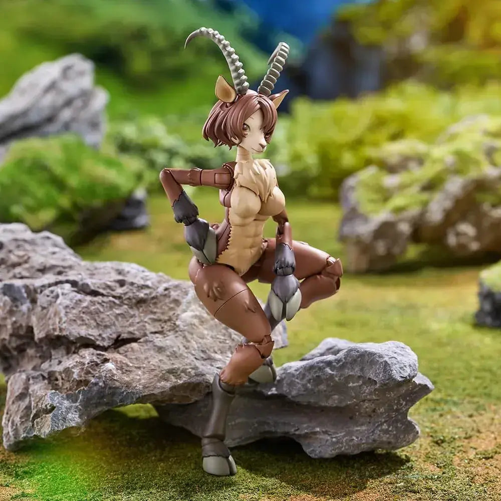 Aoshima KemoPura Ibex Non-Scale Plastic Figure Kit, Sunlight