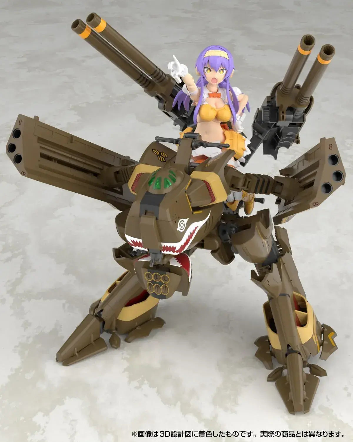 Aoshima VFG Macross VB 6 Koenig Monster Pre-Painted Model Kit