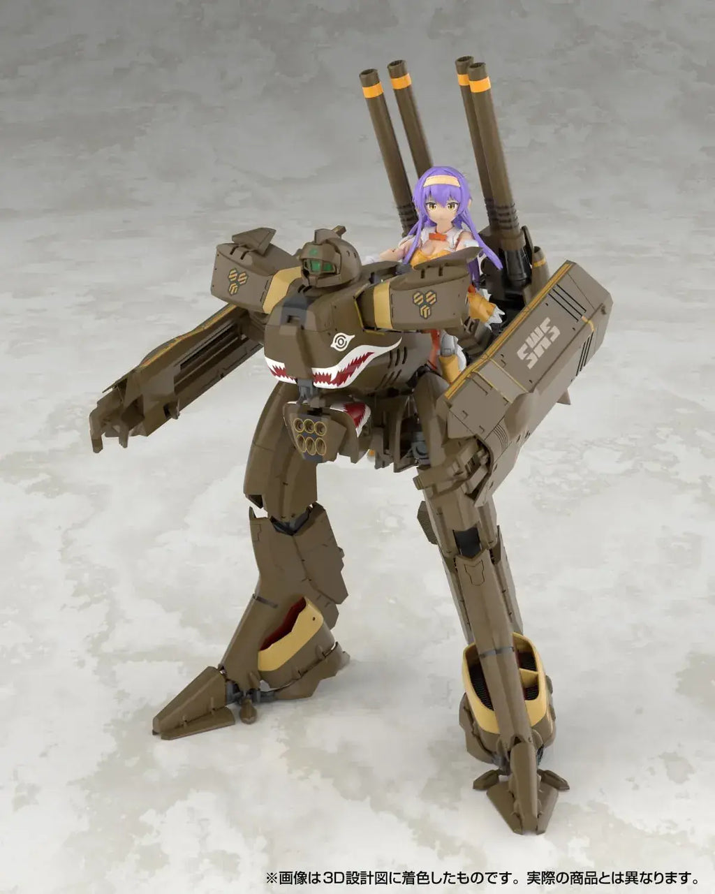 Aoshima VFG Macross VB 6 Koenig Monster Pre-Painted Model Kit