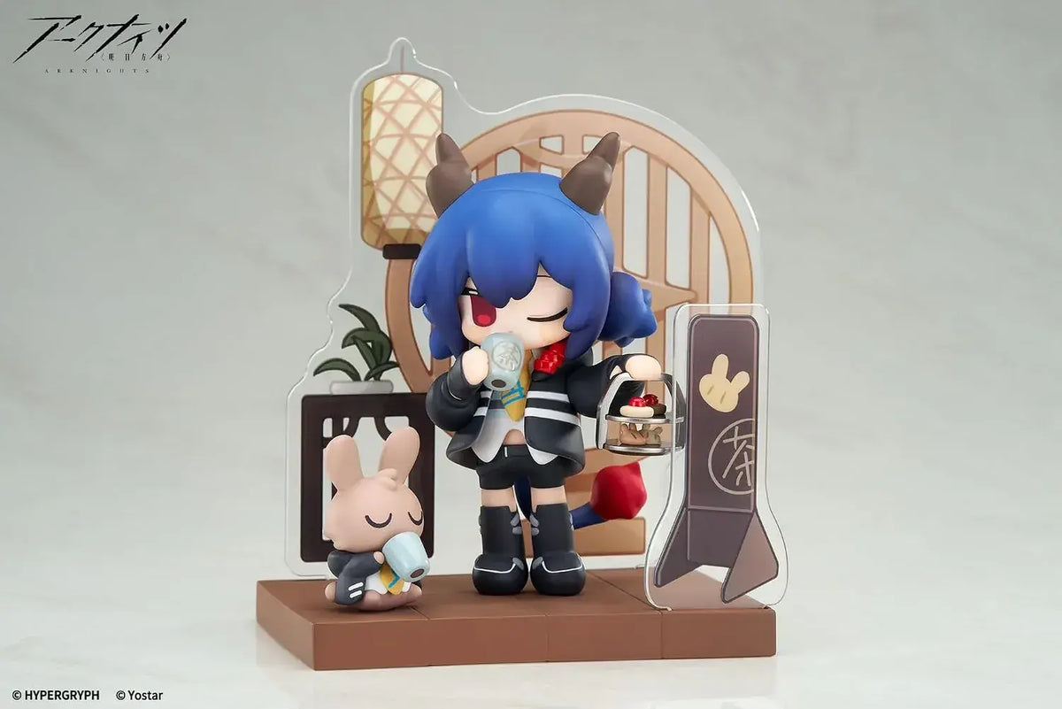 Apex Arc Knights Dessert Mini Figure Blue 10.5 cm Collectible