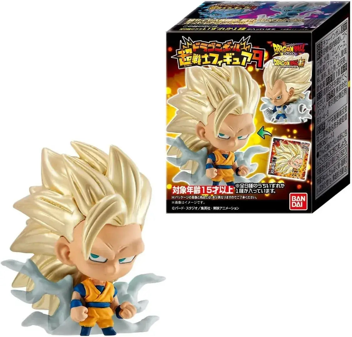 Bandai Dragon Ball Super Warrior Figure 9 Box of 12 Candy Toy Set