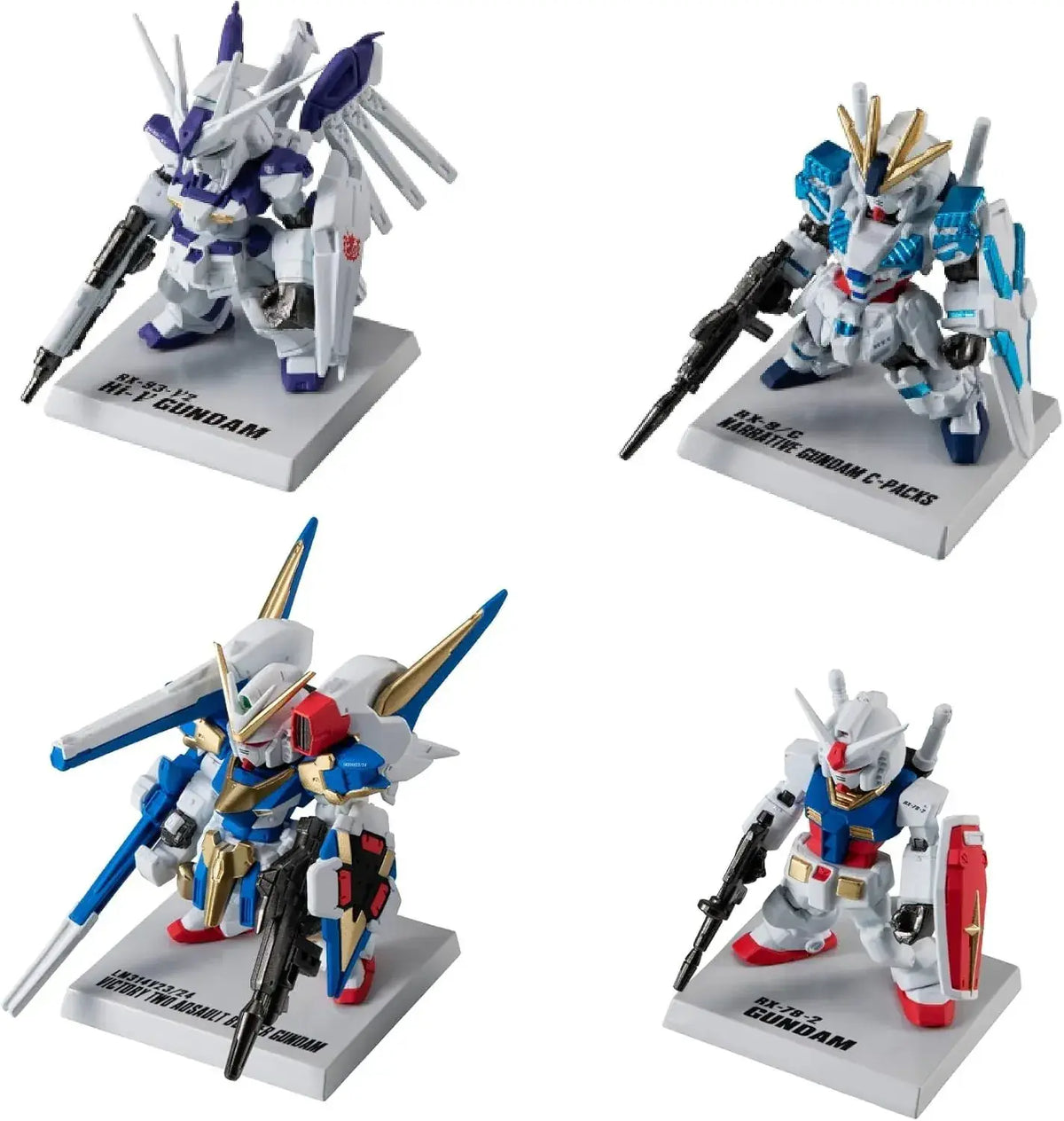 Bandai Gundam Converge Universal Century Gundam Set Four-Piece