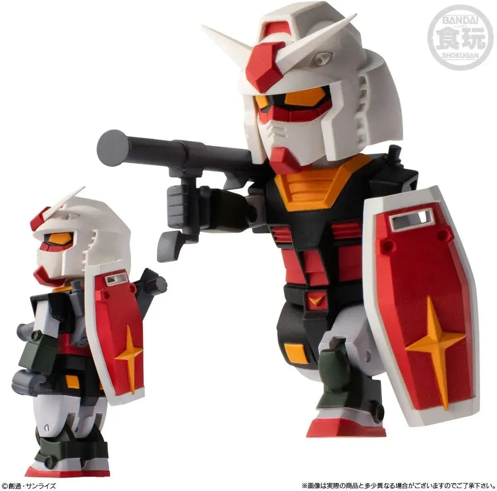Bandai Gundam Candy Toy Figures Box of 10 Pre-Painted Assortment