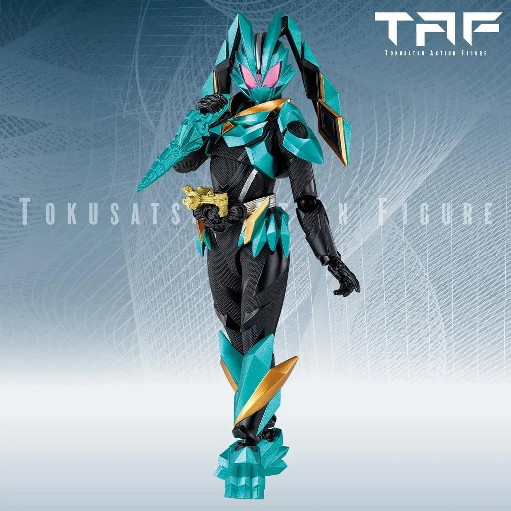 Bandai Kamen Rider Dat TAF Action Figure Articulated Display
