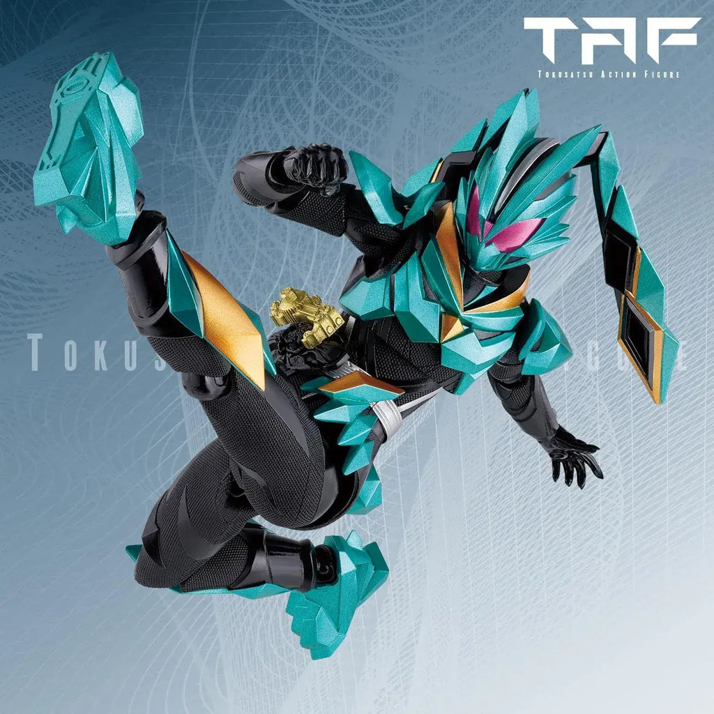 Bandai Kamen Rider Dat TAF Action Figure Articulated Display