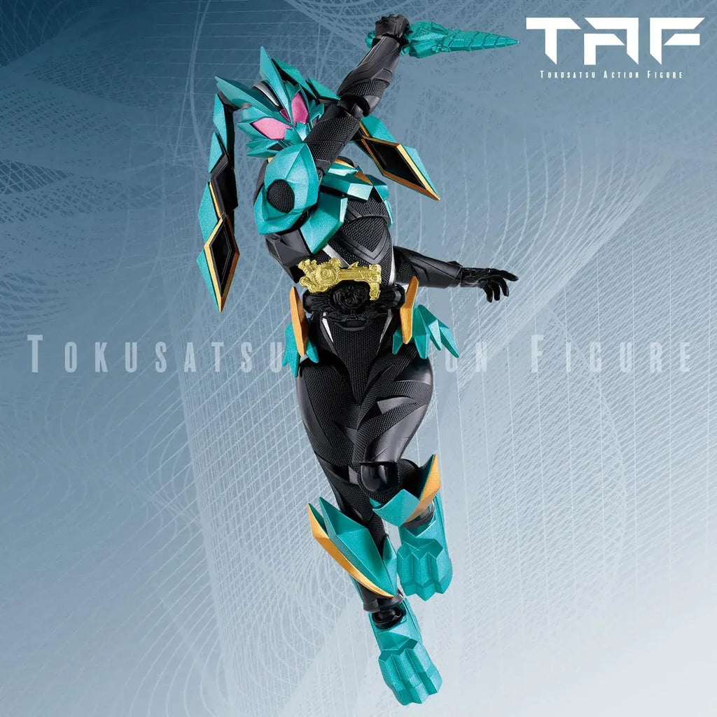 Bandai Kamen Rider Dat TAF Action Figure Articulated Display