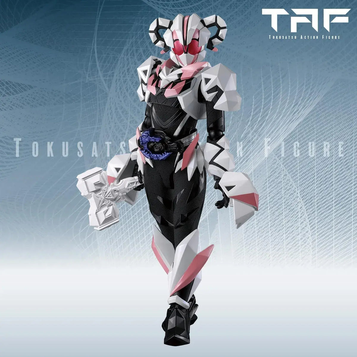 Bandai Kamen Rider Myth TAF Mton Action Figure Articulated Toy