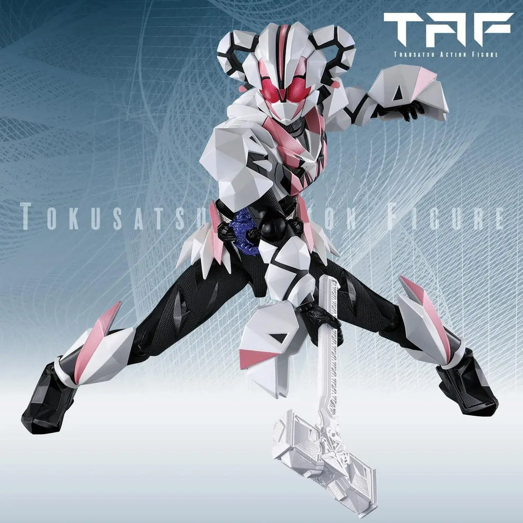 Bandai Kamen Rider Myth TAF Mton Action Figure Articulated Toy