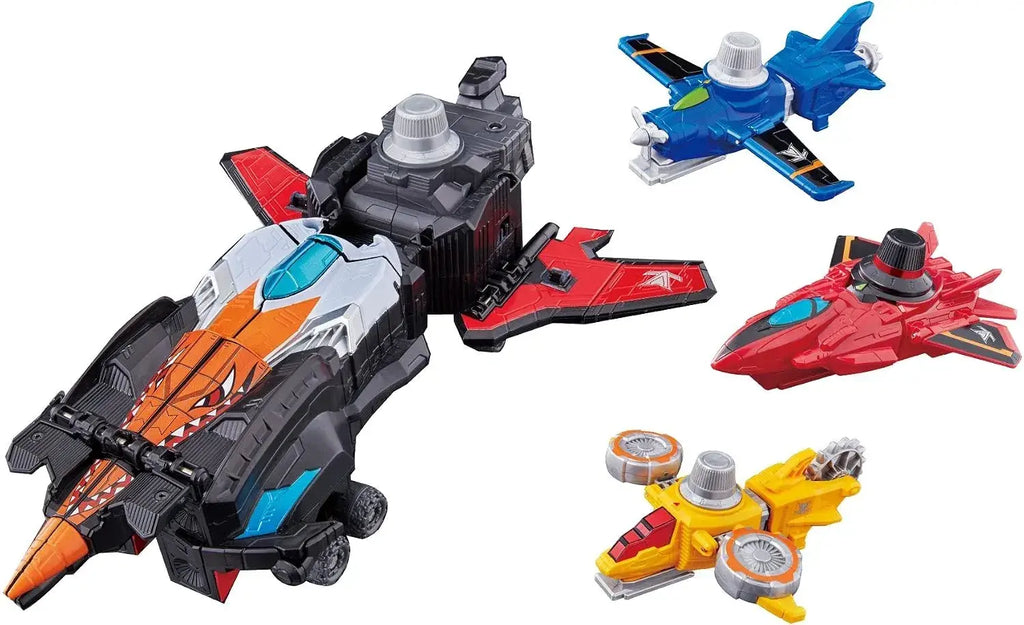 Bandai Lupin Kaiser DX Combined Vehicle Figure Set with Sounds