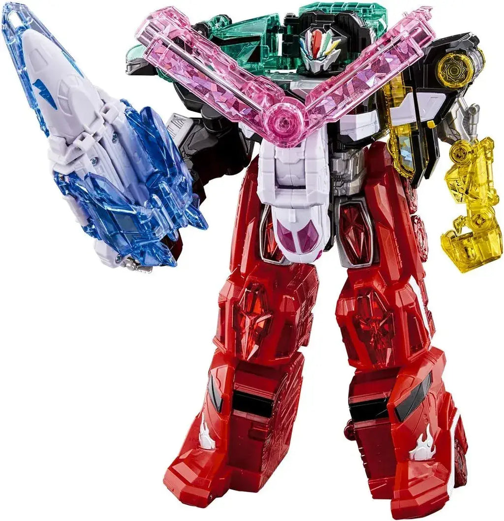 Bandai Mashin Sentai Kiramejin DX Combining Robot Figure Set