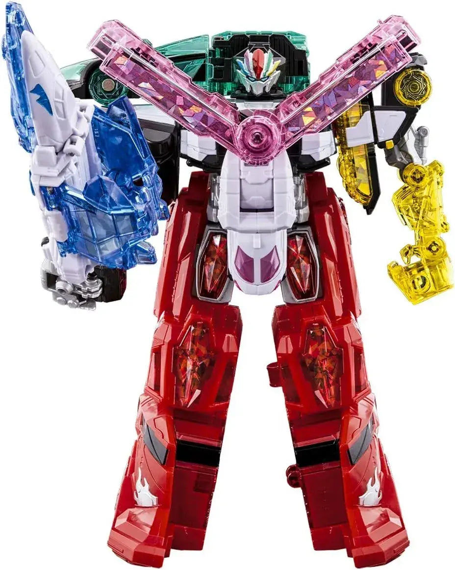 Bandai Mashin Sentai Kiramejin DX Combining Robot Figure Set