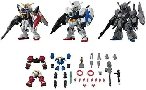 Bandai Mobile Suit Ensemble 14 Figure Set - Box of 10 Collectibles