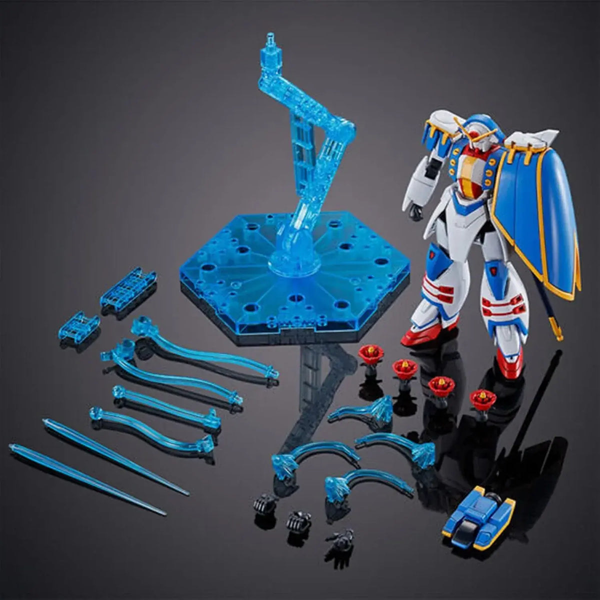 Bandai Namco Rose Gundam 1:144 HGFC Plastic Model Kit with Base
