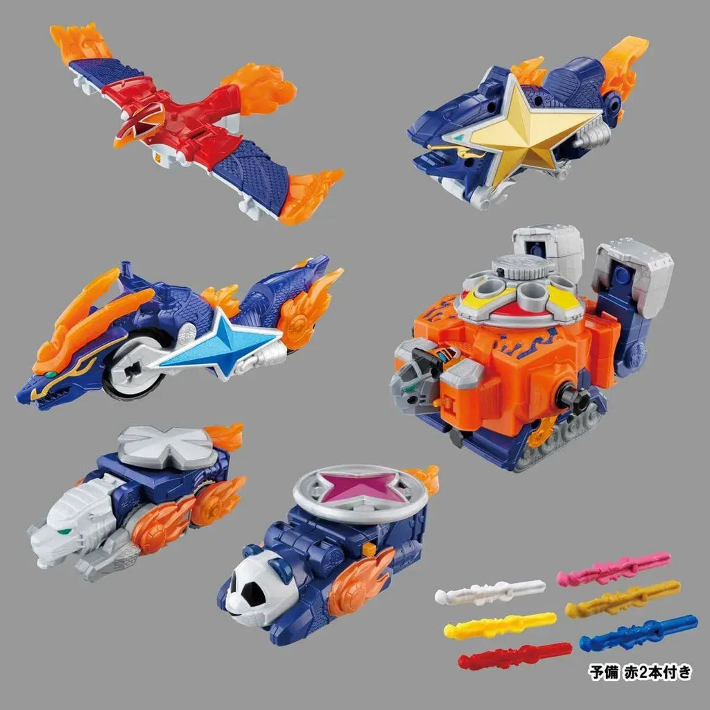 Bandai Shuriken Sentai Gekiatsu Dio Combined DX Action Figure