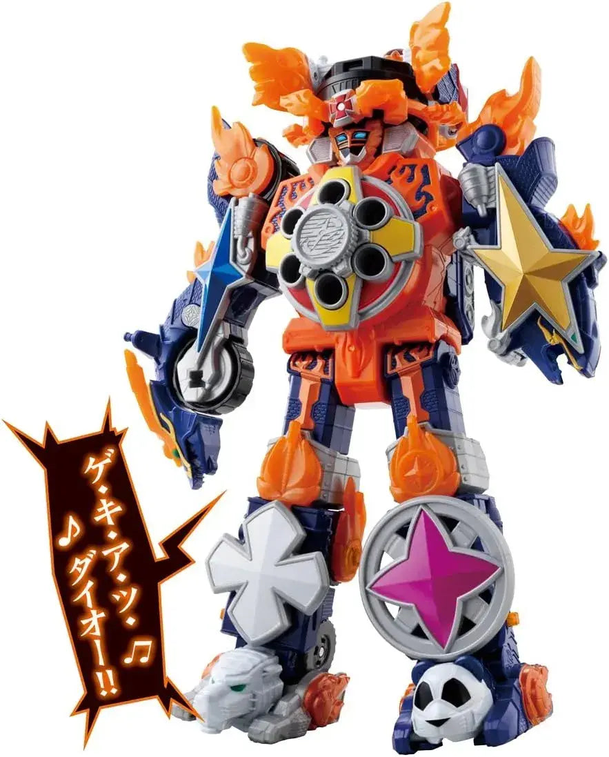 Bandai Shuriken Sentai Gekiatsu Dio Combined DX Action Figure