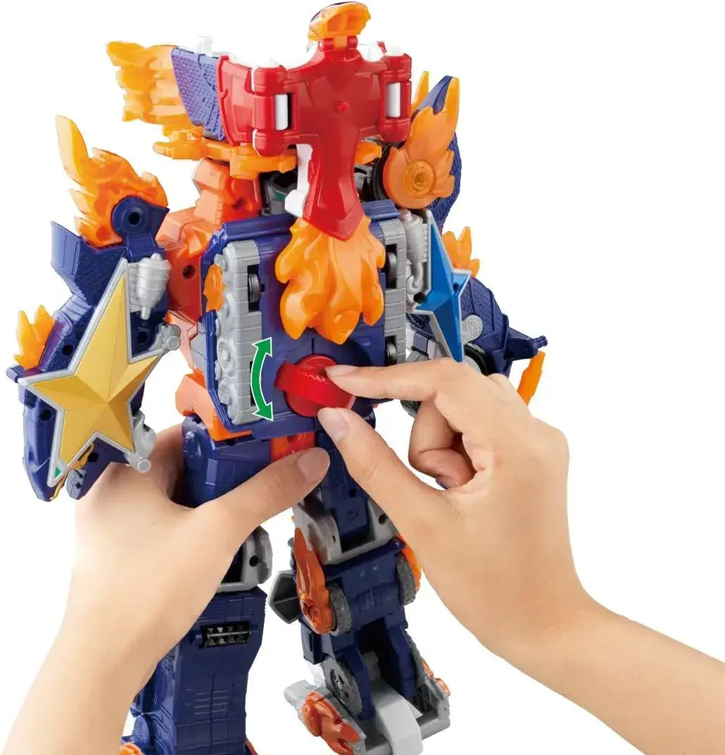 Bandai Shuriken Sentai Gekiatsu Dio Combined DX Action Figure