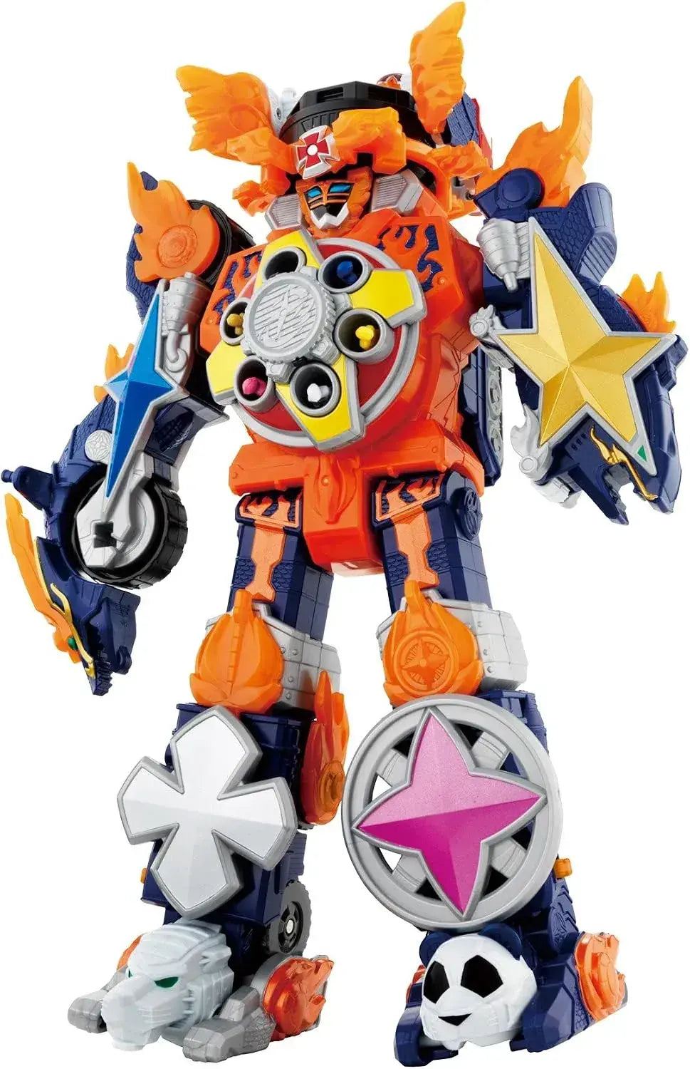 Bandai Shuriken Sentai Gekiatsu Dio Combined DX Action Figure