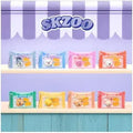 Bandai SKZOO Shakatto Charms Gummies 12-Piece Candy Toy Box