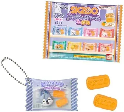 Bandai SKZOO Shakatto Charms Gummies 12-Piece Candy Toy Box