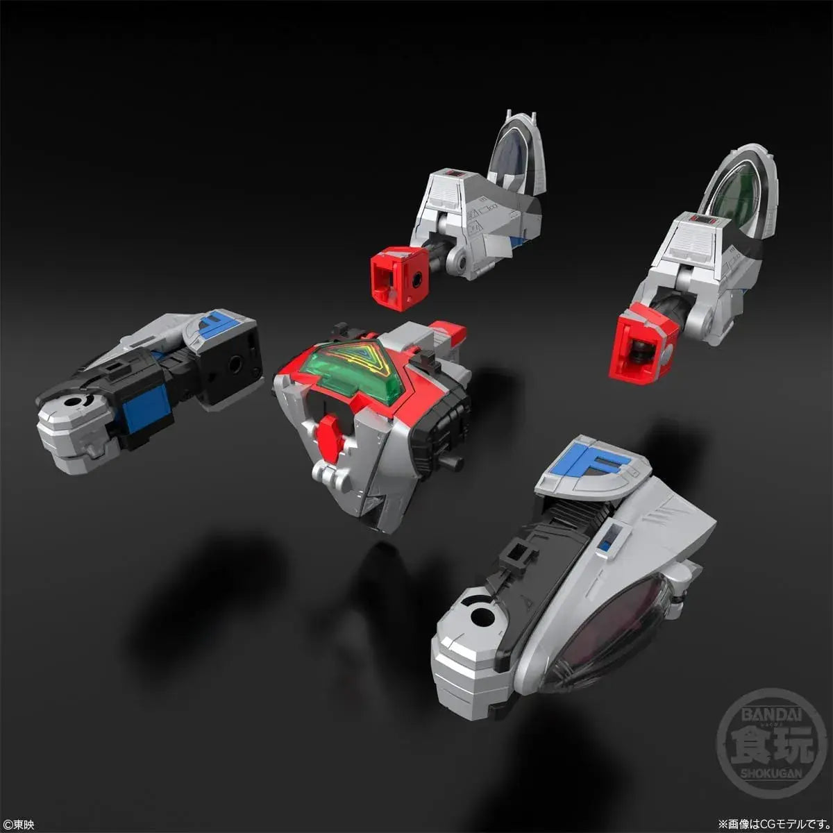 Bandai SMP Formation Time Robo Figure Toy Disassembly Display