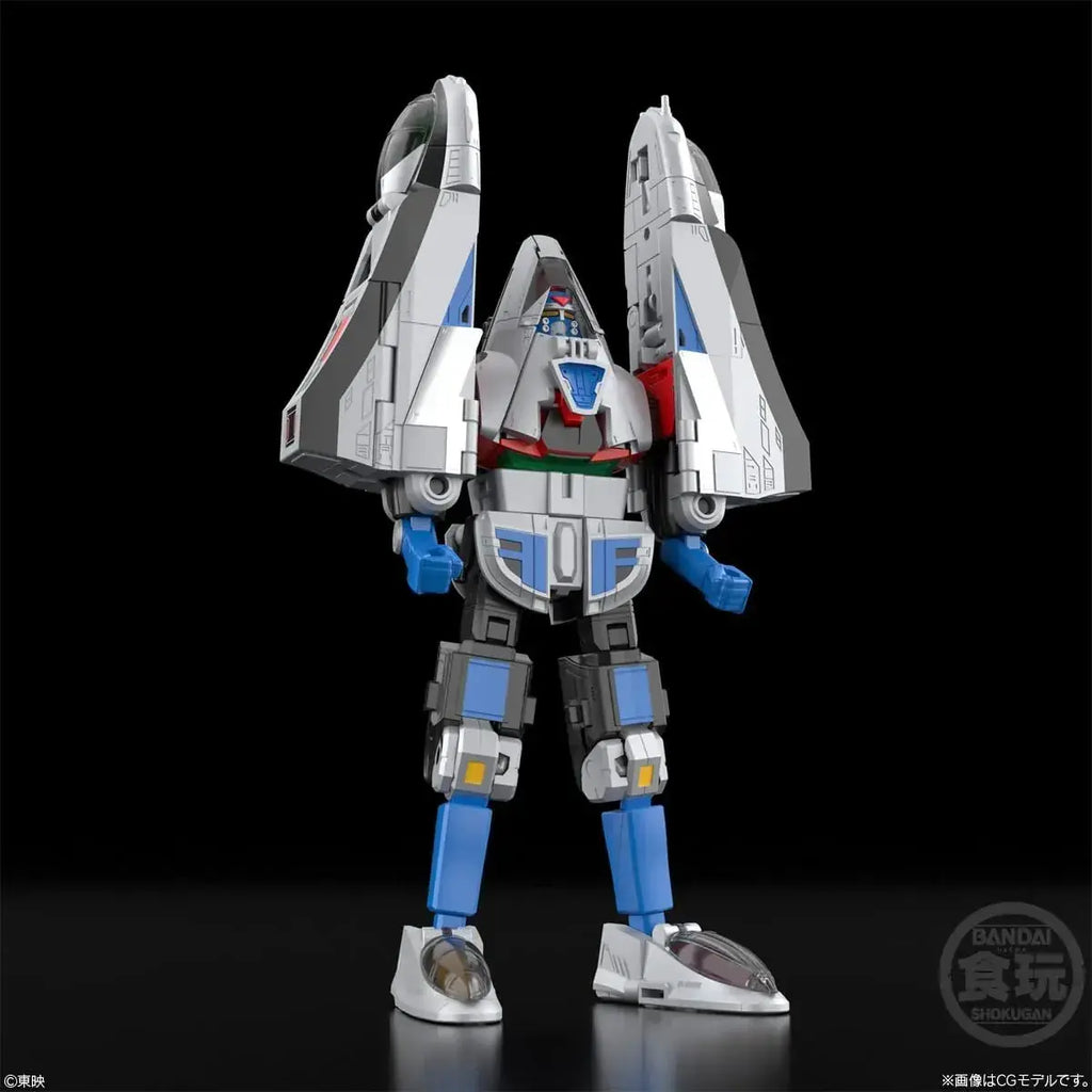 Bandai SMP Formation Time Robo Figure Toy Disassembly Display