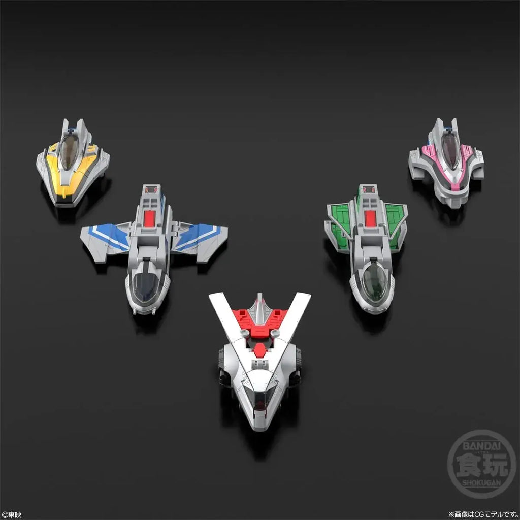 Bandai SMP Formation Time Robo Figure Toy Disassembly Display