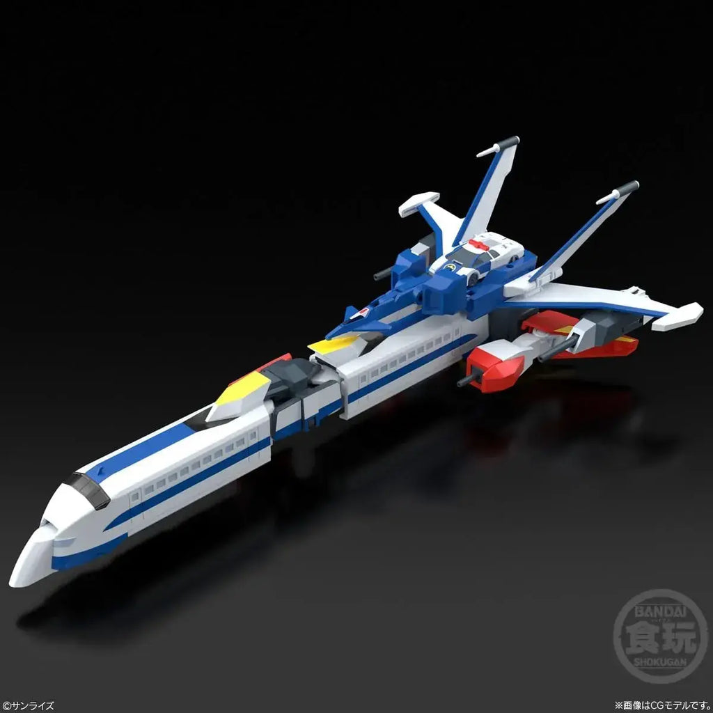 Bandai SMP Legendary Da Garn X Robot Modeling Kit Components