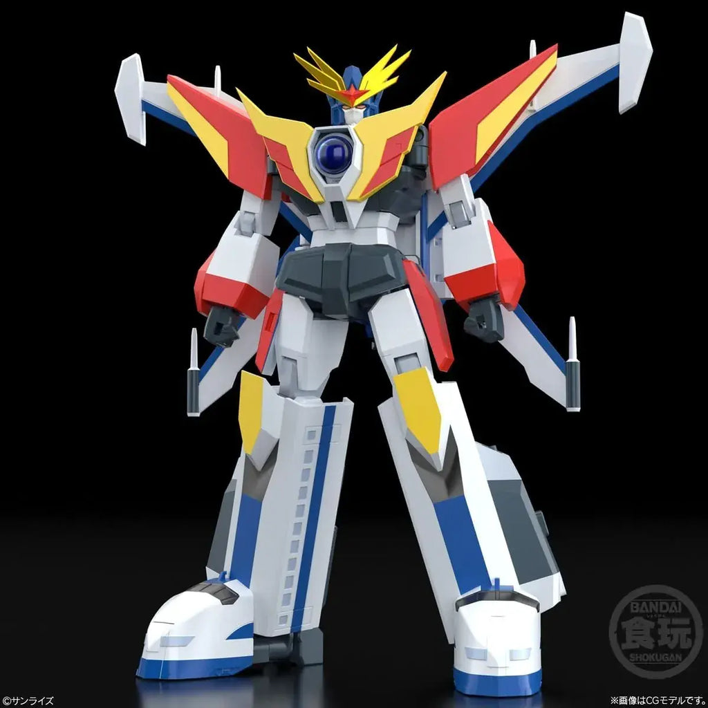 Bandai SMP Legendary Da Garn X Robot Modeling Kit Components