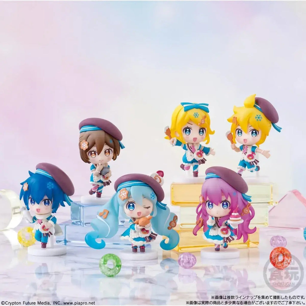 Bandai Snow Miku 2026 Collectible Figures Candy Toy Set of 8