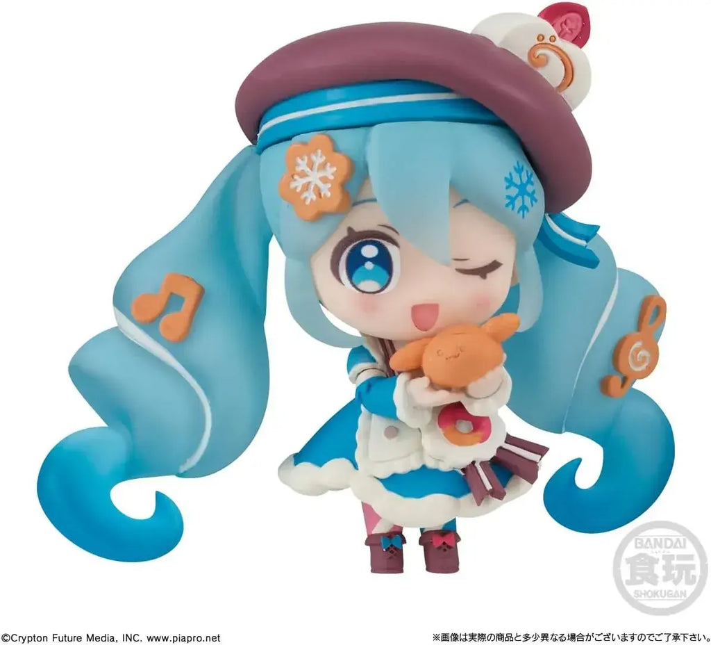 Bandai Snow Miku 2026 Collectible Figures Candy Toy Set of 8