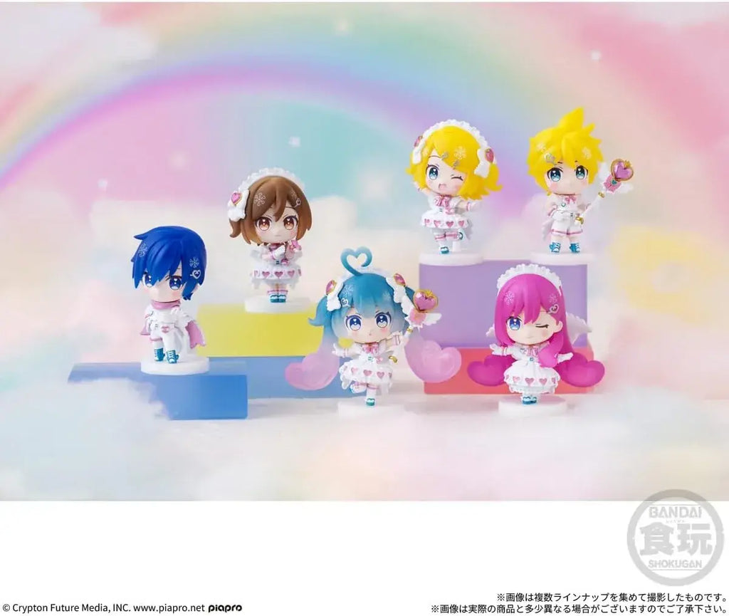 Bandai Snow Miku 2027 Candy Figure Collection 8-Piece Box Set