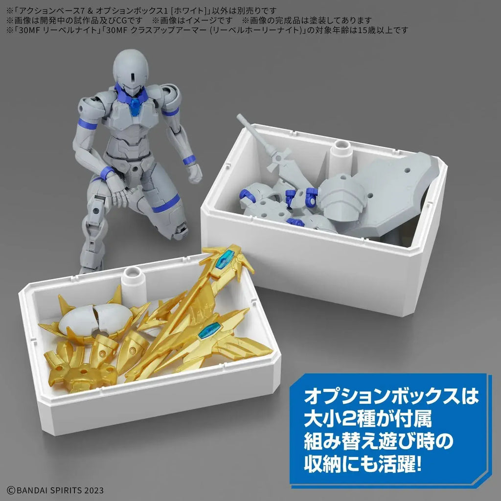 Bandai Spirits Action Base Option Box Plastic Model Kit 9 Pieces