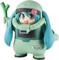 Banpresto Gundam 45th Hatsune Miku Zaku Costume Figure Display