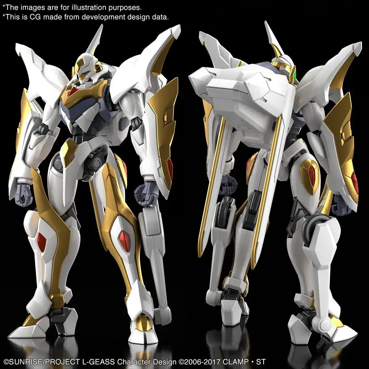 Banpresto Gundam Lancelot Albion HG 1/35 Black Figure Model Kit