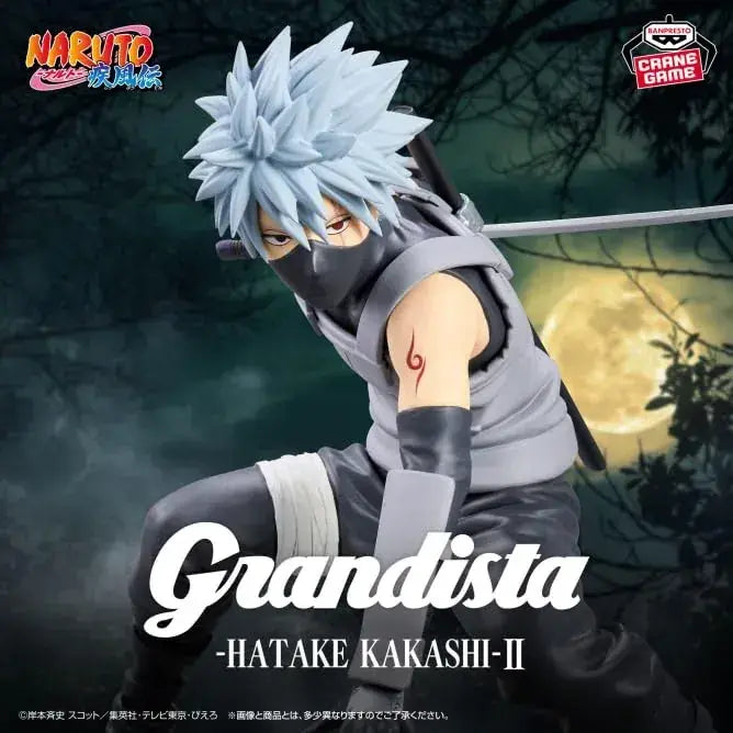 Banpresto Naruto Shippuden Kakashi Hatake Grandista Figure 20cm