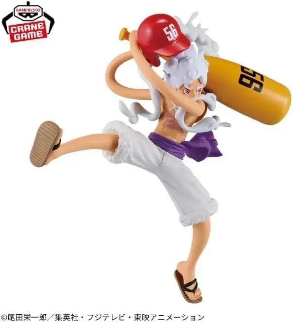 Banpresto One Piece Luffy Gear 5 II Battle Record Anime Figure