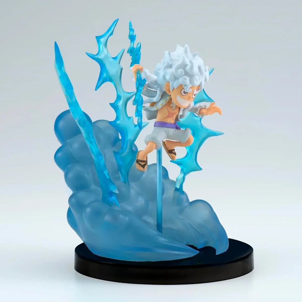 Banpresto One Piece Luffy Gear 5 Collectible Display Figure 2.8in