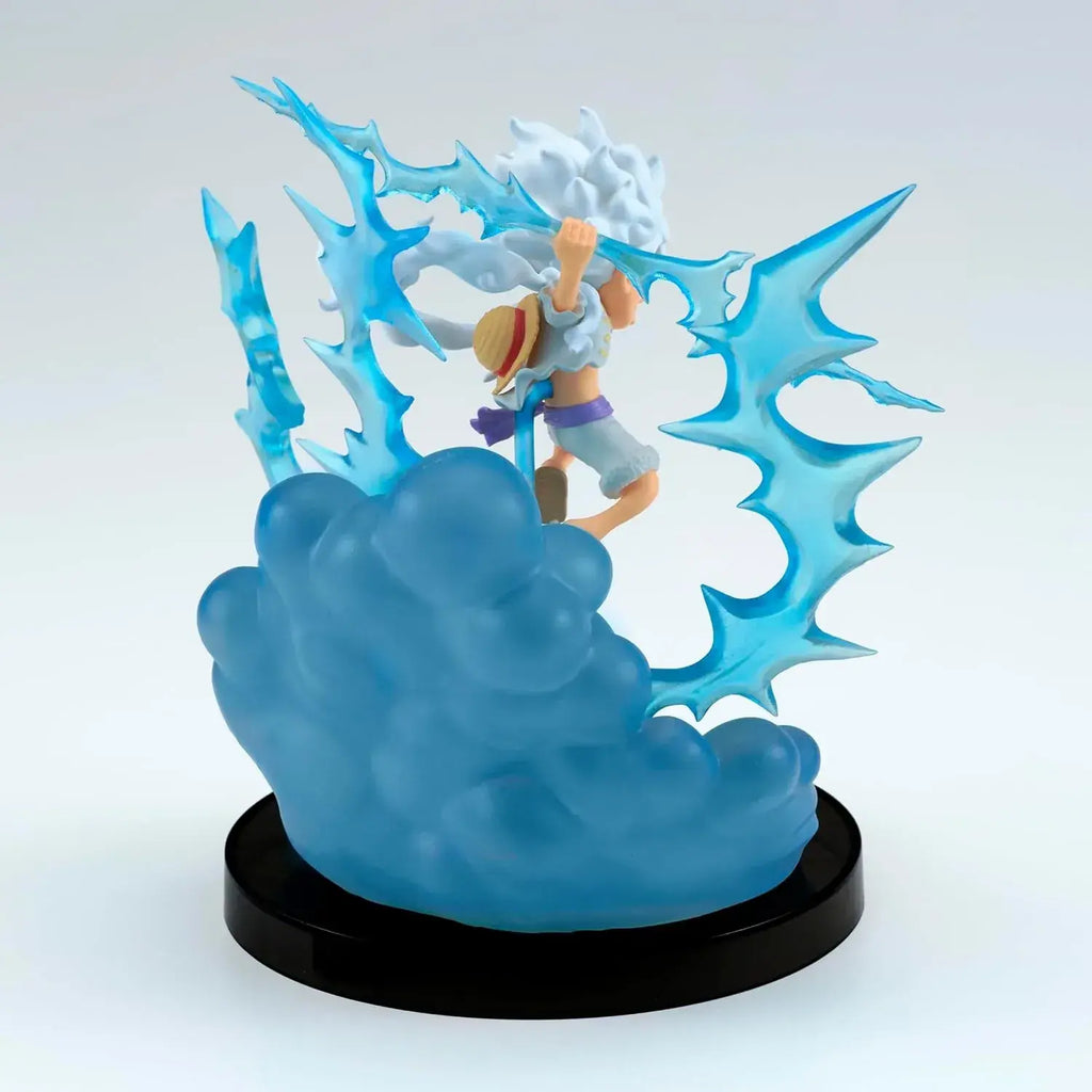 Banpresto One Piece Luffy Gear 5 Collectible Display Figure 2.8in