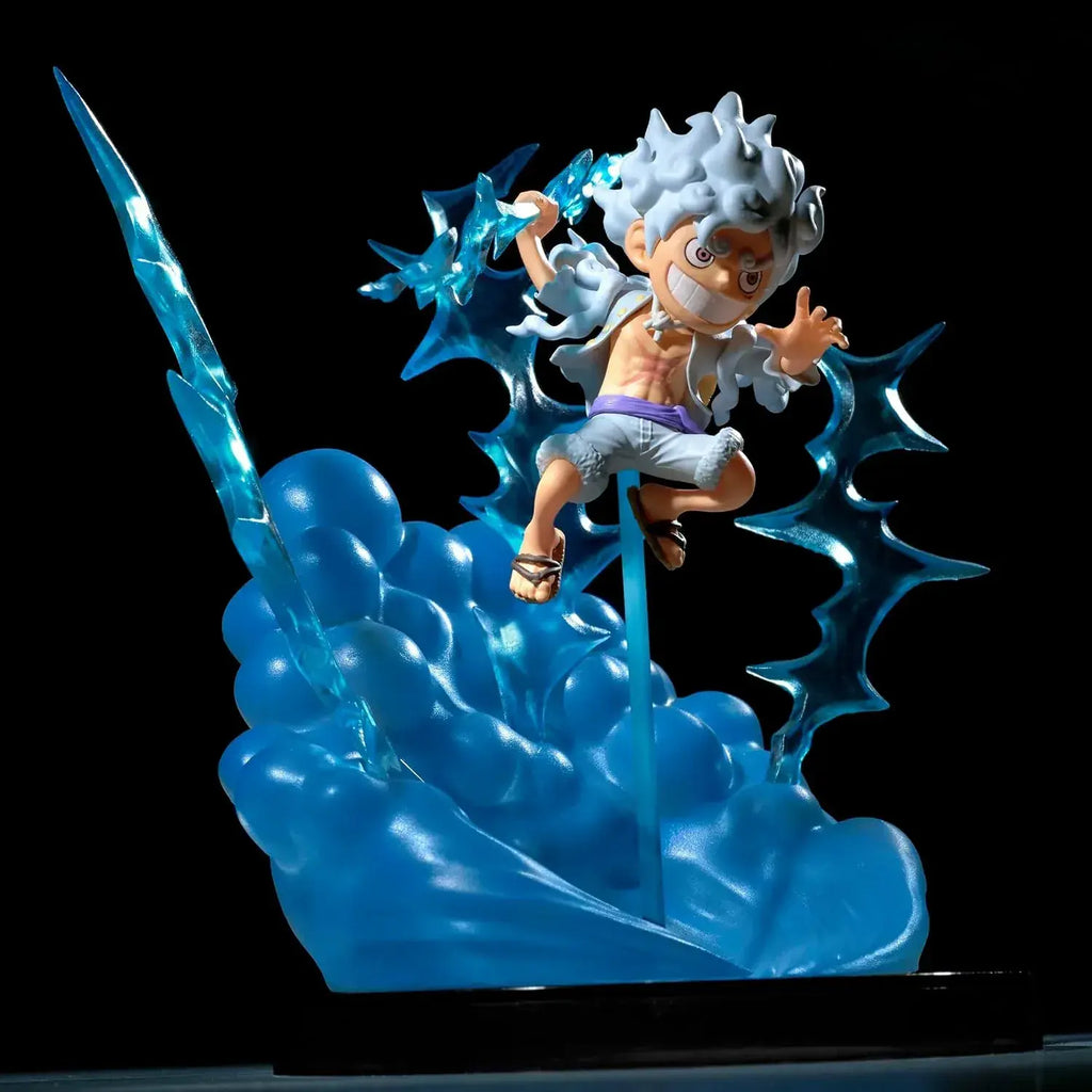 Banpresto One Piece Luffy Gear 5 Collectible Display Figure 2.8in