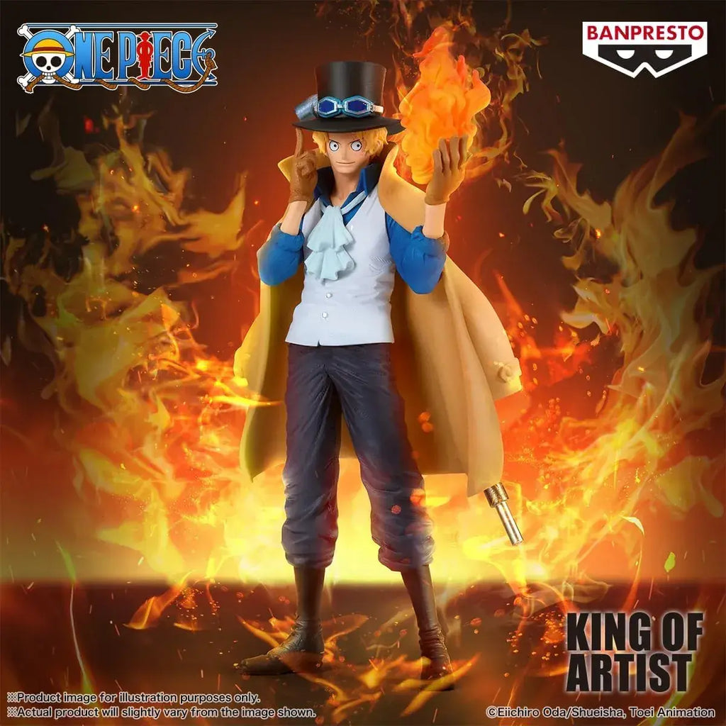 Banpresto One Piece Sabo King of Artist Figure, 9-Inch Display