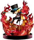 Banpresto One Piece Sabo Figure with Stand, 4.3-Inch Collectible
