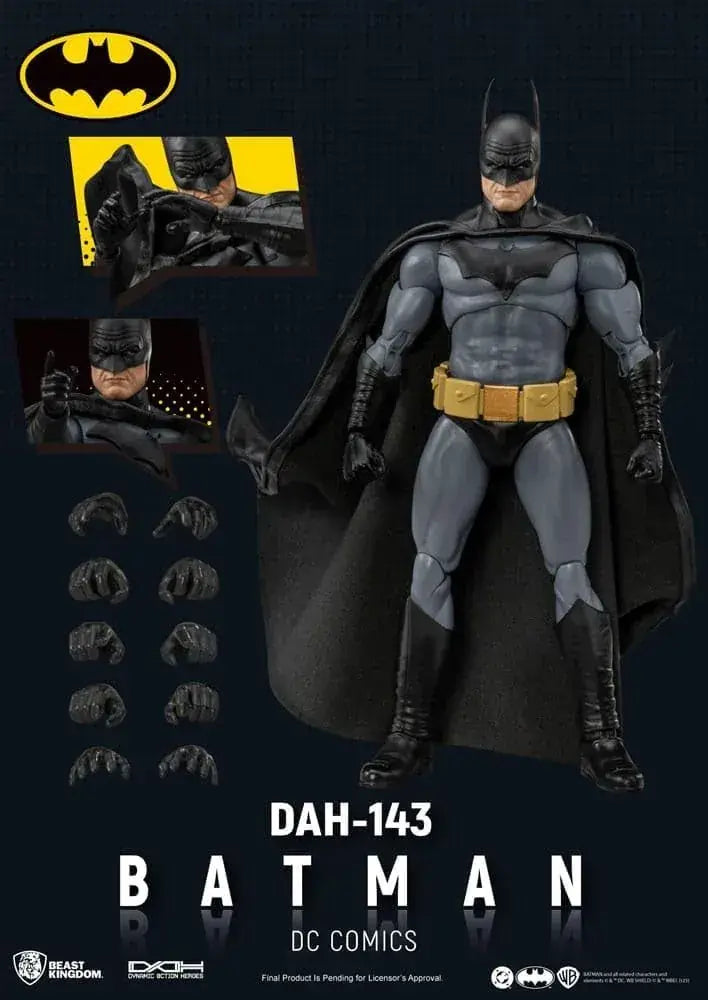 Beast Kingdom DAH Batman Action Figure PVC ABS 22-Point, 5 Parts