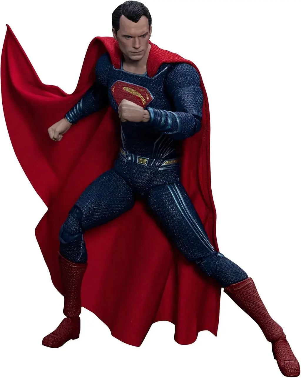 Beast Kingdom DAH 146 Superman 2.0 Figure, 4 Hand Parts, Red Cape