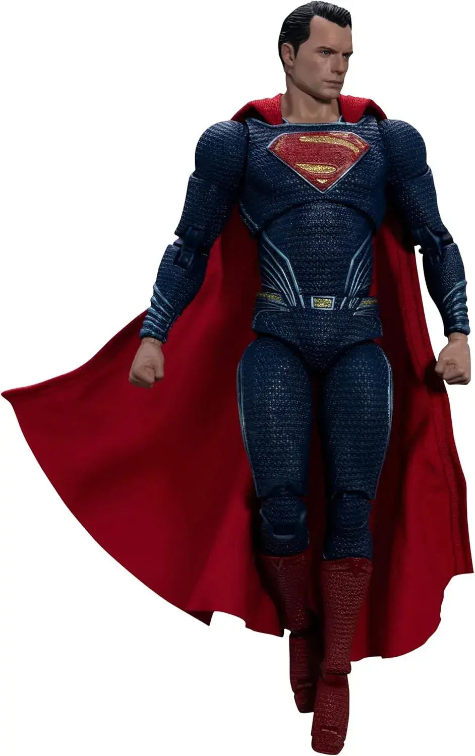 Beast Kingdom DAH 146 Superman 2.0 Figure, 4 Hand Parts, Red Cape