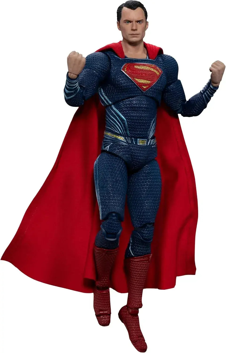 Beast Kingdom DAH 146 Superman 2.0 Figure, 4 Hand Parts, Red Cape