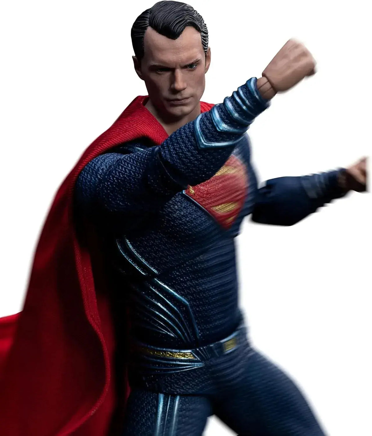 Beast Kingdom DAH 146 Superman 2.0 Figure, 4 Hand Parts, Red Cape