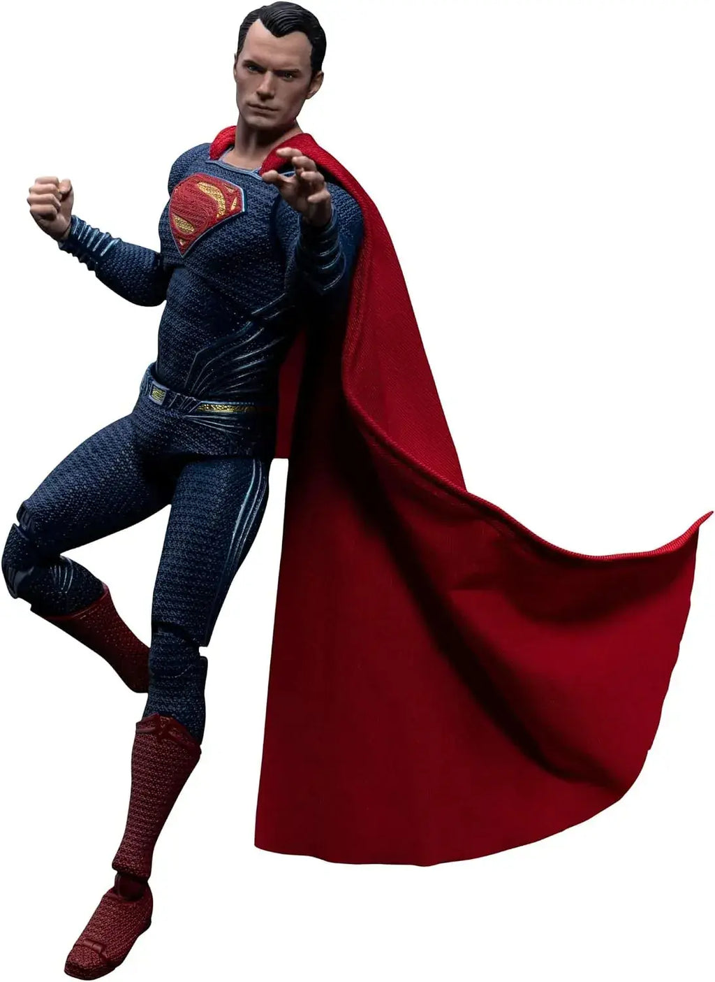 Beast Kingdom DAH 146 Superman 2.0 Figure, 4 Hand Parts, Red Cape